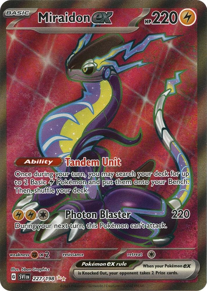 Miraidon ex - 227/198 - SV01: Scarlet & Violet Base Set (SVI) (NM)