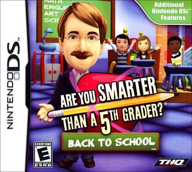 Are You Smarter than a 5th Grader: Back to School (Nintendo DS) — Nintendo DS