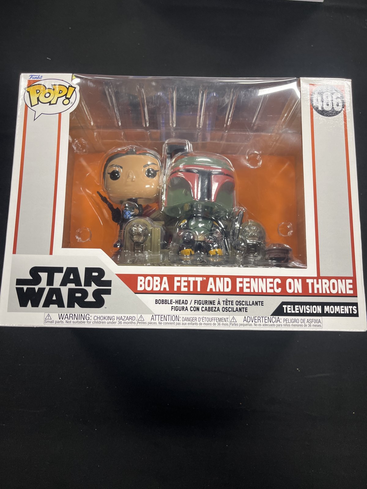 Funko Pop! Moment: Mandalorian - Boba Fett & Fennec Shand Vinyl Bobblehead