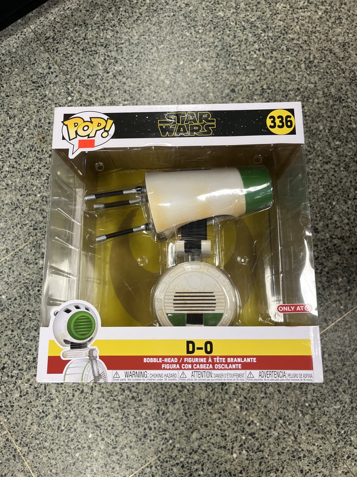 Funko Pop Star Wars D-0 Episode IX Super Sized Bobble-Head Special Ed Figure