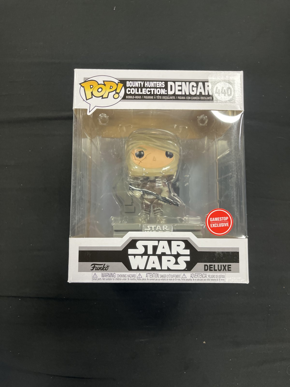 Funko POP! Star Wars Bounty Hunters Collection: Dengar Deluxe Vinyl Bobblehead 3.75-in Vinyl Figure