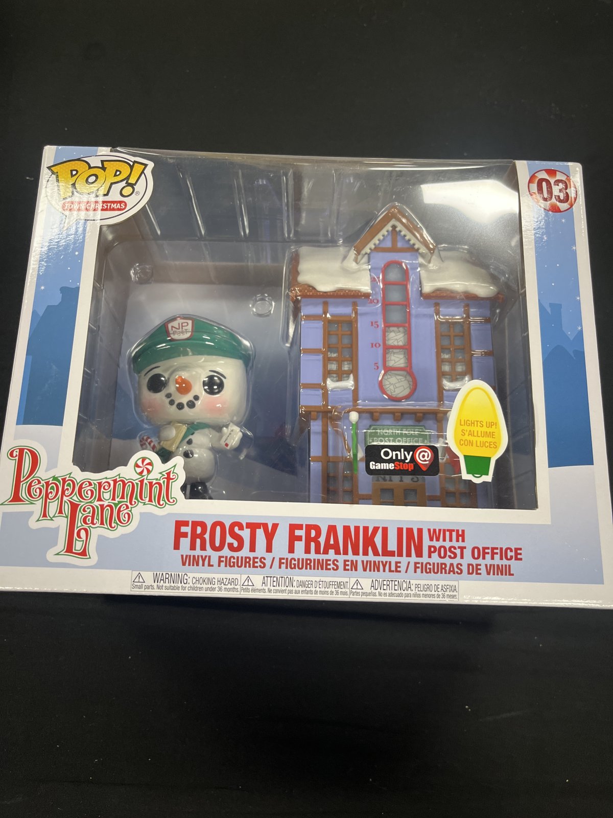 Funko Pop! Peppermint Lane Frosty Franklin with Post Office