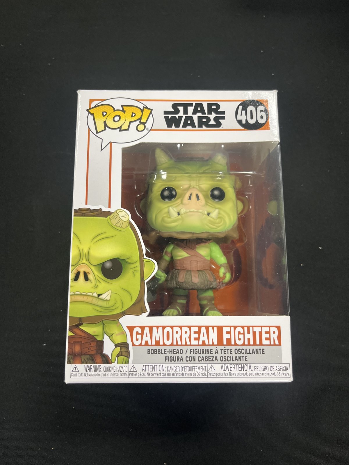 Funko Pop! Star Wars The Mandalorian Collectible Gamorrean Fighter Action Figure 6.4 x 4.55