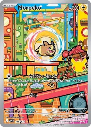 Morpeko - 135/128 - ME: 30th Celebration (30C) (NM)