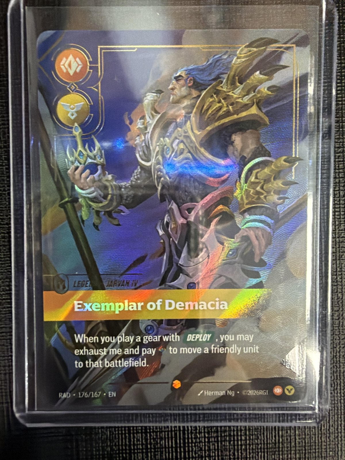 Jarvan IV, Exemplar of Demacia (Overnumbered) - Radiance (RAD