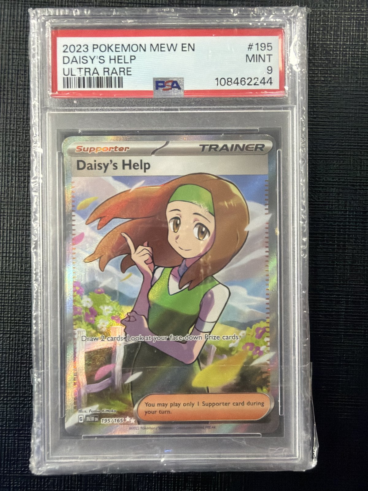 Daisy’s Help 195/165 PSA 9 Mint