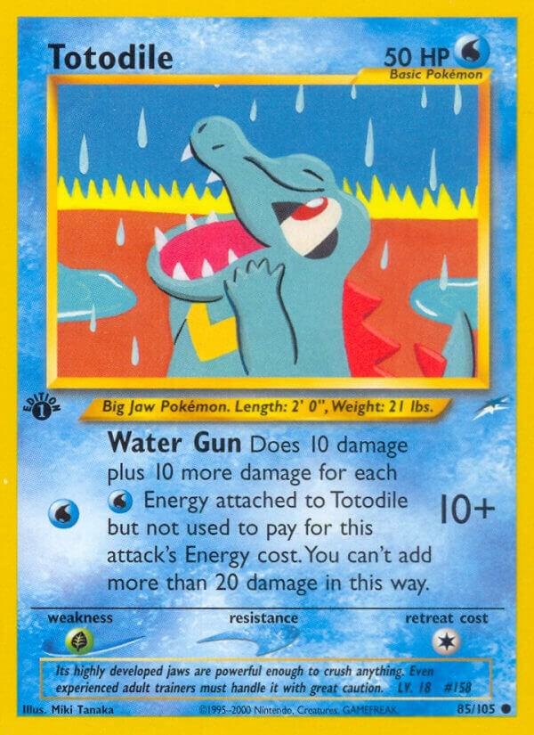 Totodile (Unlimited) - 085/105 - Neo Destiny (N4) (NM)