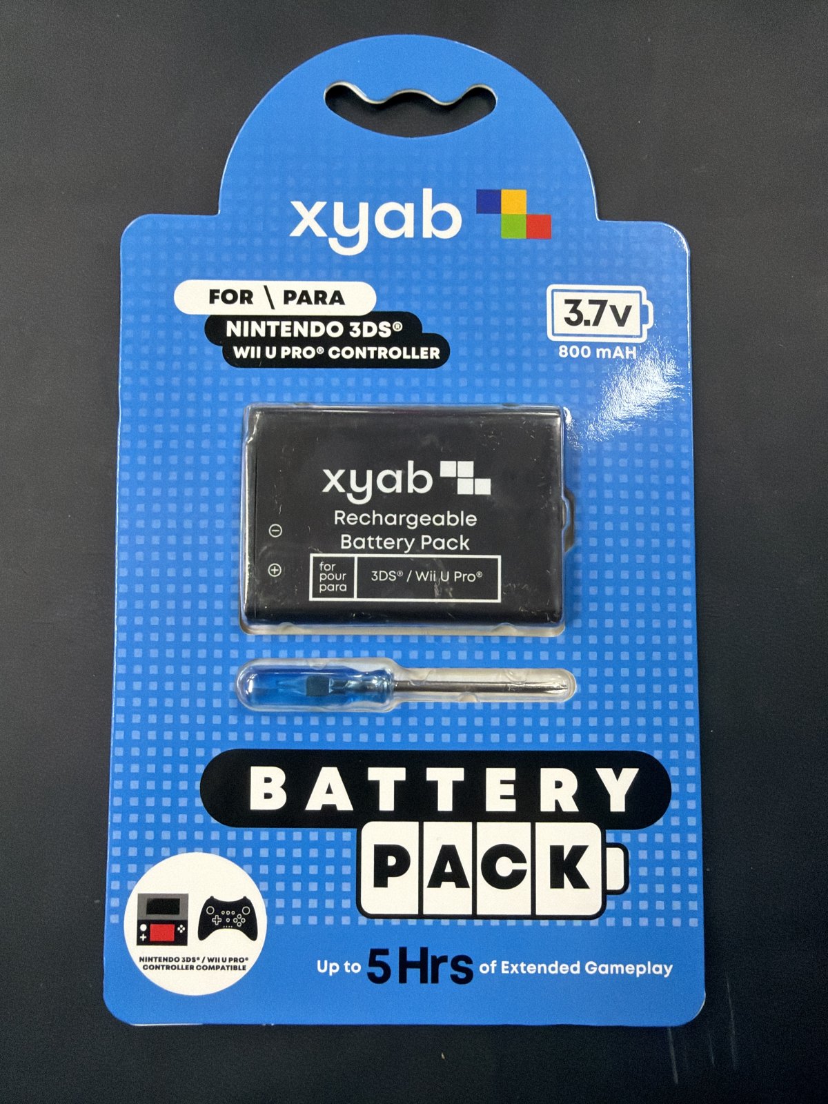 Rechargeable Battery Pack Replacement for Original Nintendo DS (Phat) System New — Nintendo DS