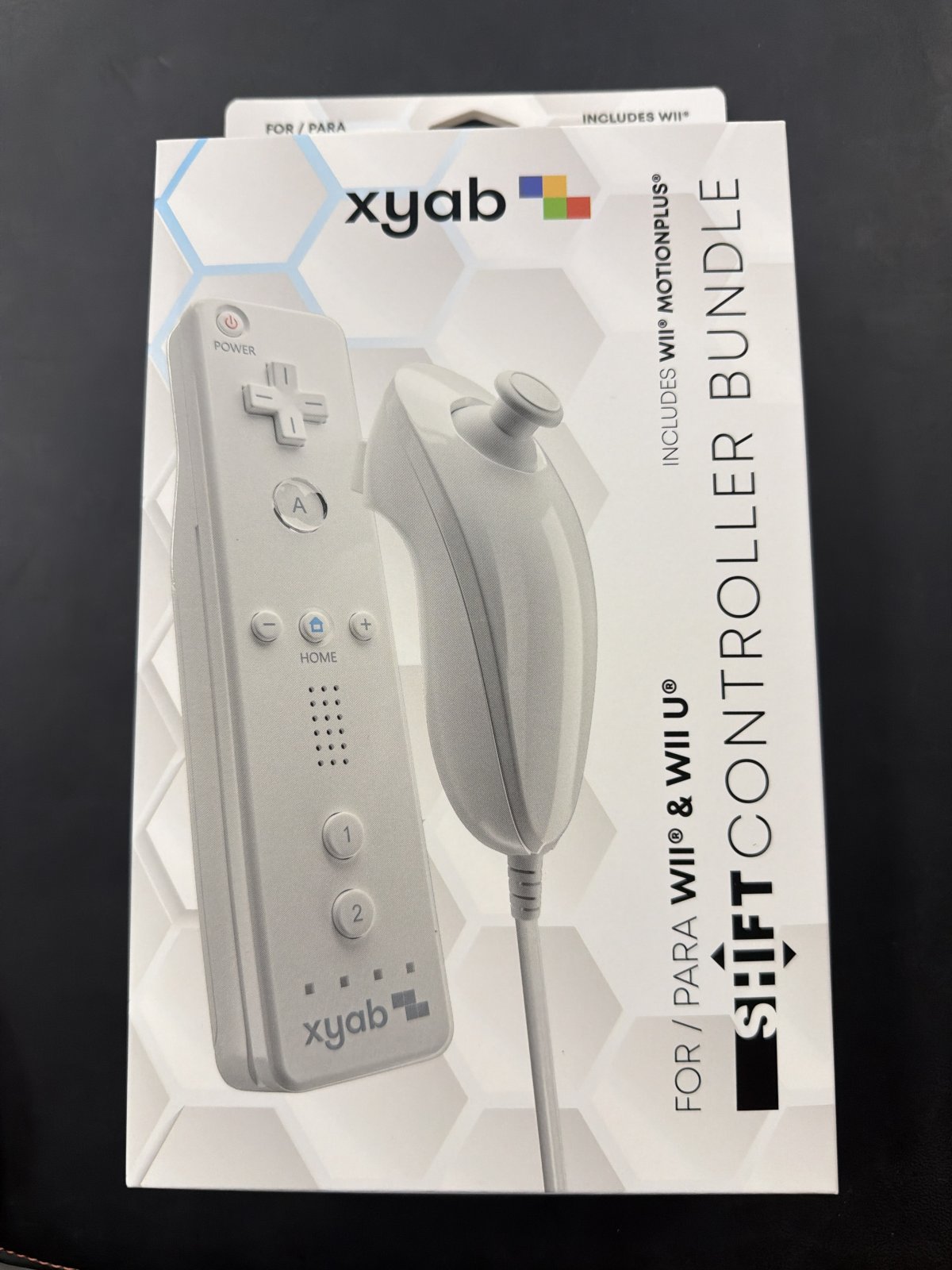 XYAB Wii Controller W Nun Chuck And Motion Plus — Wii