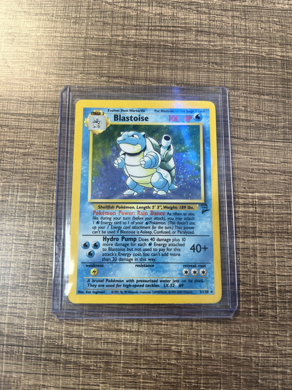 Blastoise - 002/130 - Base Set 2 (BS2) (LP)