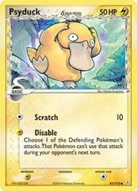 Psyduck (Delta Species) - 81/110 - EX Holon Phantoms (HP) (NM)