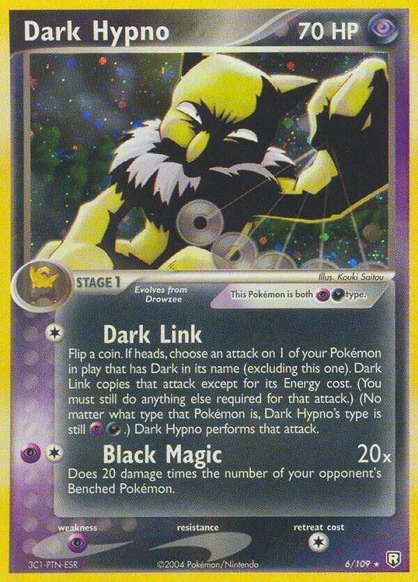 Dark Hypno - 6/109 - EX Team Rocket Returns (RR) (NM)