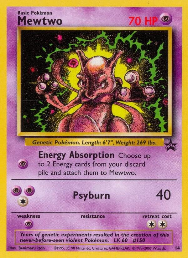 Mewtwo (14) - 14/53 - WoTC Promo (PR) (NM)