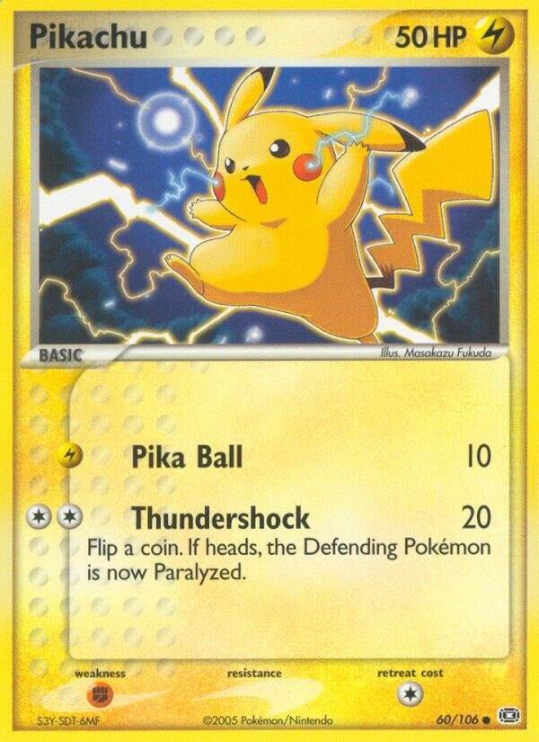 Pikachu - 60/106 - EX Emerald (EM) (NM)