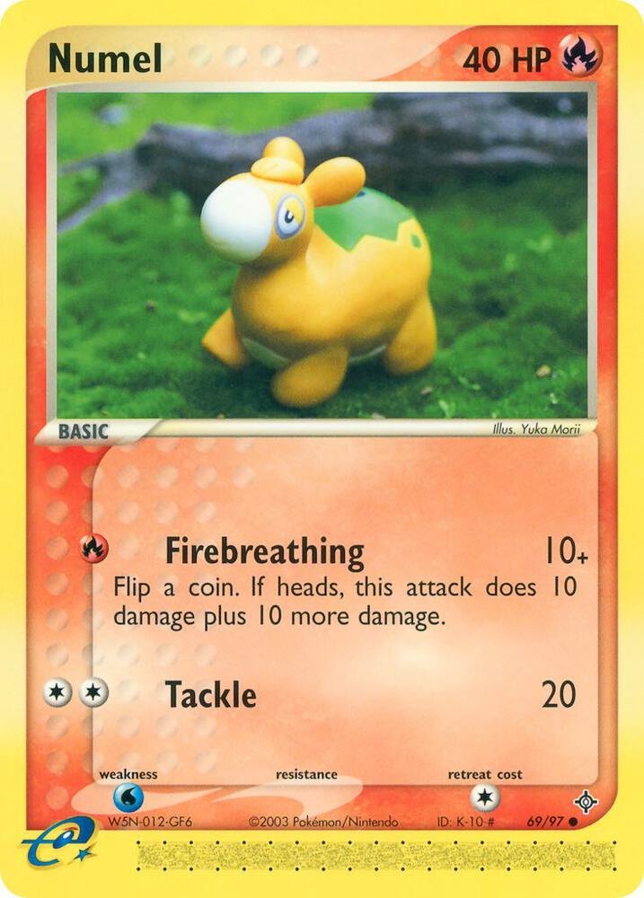 Numel (Reverse Holofoil) - 69/97 - EX Dragon (DR) (NM)